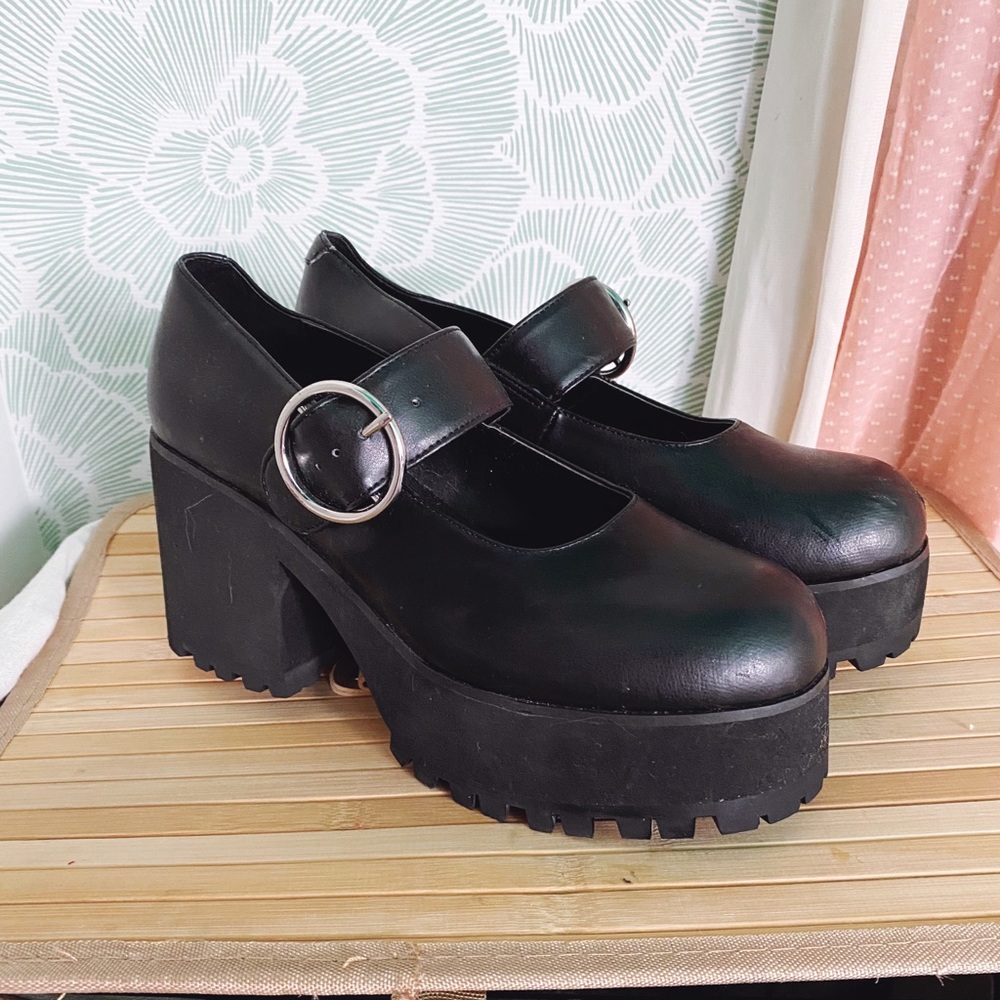Chunky Mary Janes